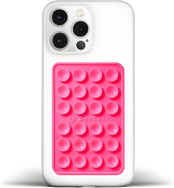 Medium Silicone Suction Phone Case with Sticky Grip