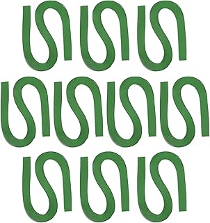 1200 Dark Green Quilling Paper Strips for Crafts