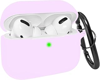 Lavender Soft Silicone Case with Keychain for Airpods Pro 2
