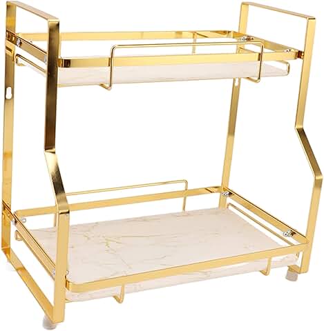 Multipurpose Bathroom and Kitchen Shelf with Large Capacity