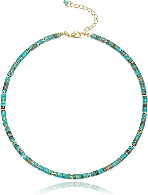 Handmade Boho Beaded Necklace for Women