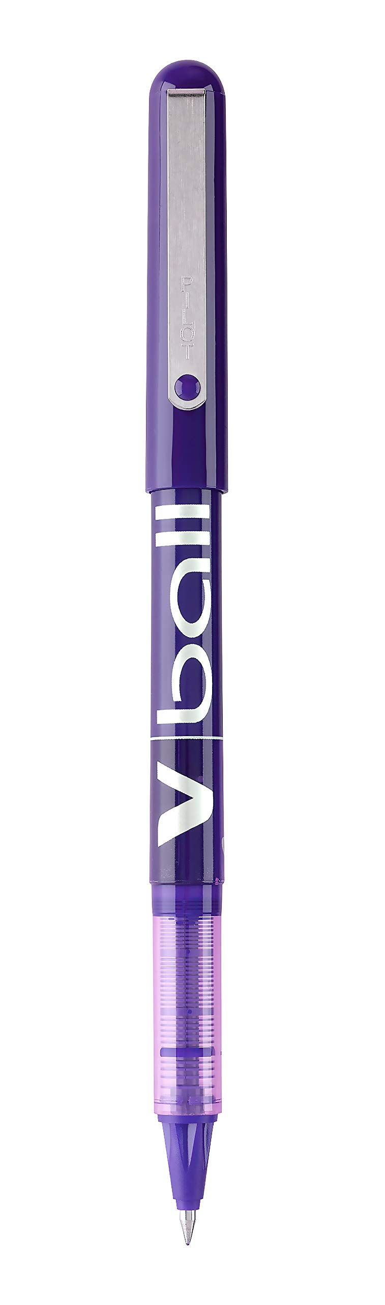 12 Purple Ink Liquid Ballpoint Pens