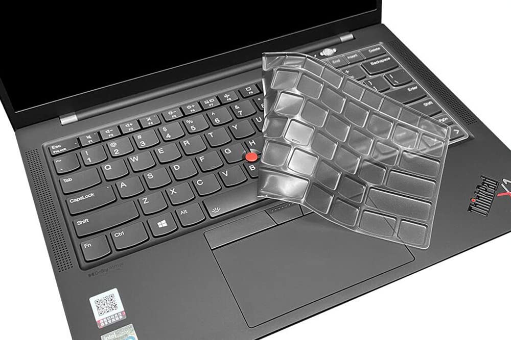 Clear silicone keyboard cover for 2021 Lenovo ThinkPad X1 models