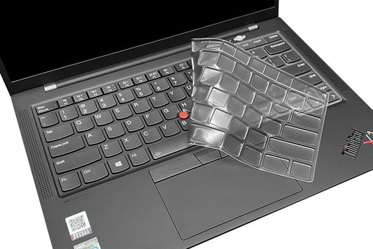 Clear silicone keyboard cover for 2021 Lenovo ThinkPad X1 models