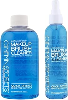 Makeup Brush Cleaner Set with Spray Bottles