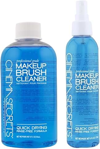 Makeup Brush Cleaner Set with Spray Bottles