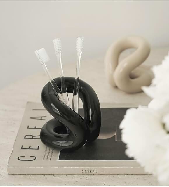Bathroom Toothbrush and Makeup Organizer Shelf