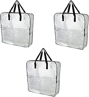 Extra Large Clear Storage Bags, 3 Pack