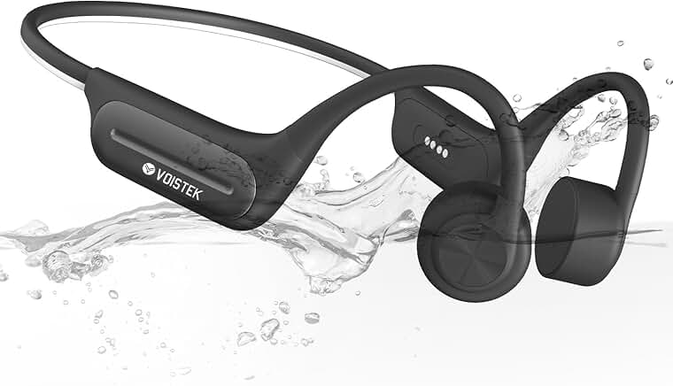 Wireless Bone Conduction Headphones with MP3 and Waterproof Design
