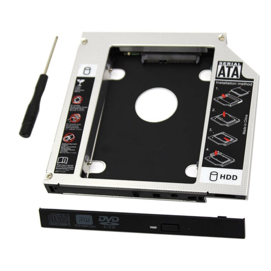 Universal 9.5mm SATA SSD and HDD Caddy Tray