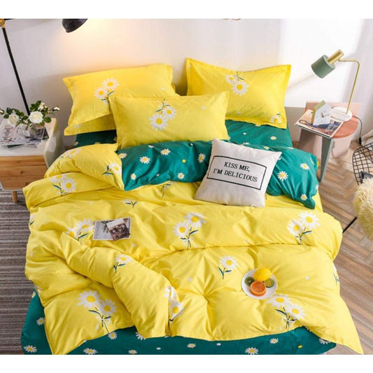 ened Cotton Three-Piece Bedding Three-Piece Cotton Brushed