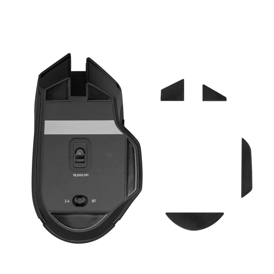 Black Replacement Mouse Feet for Basilisk X Hyper Speed