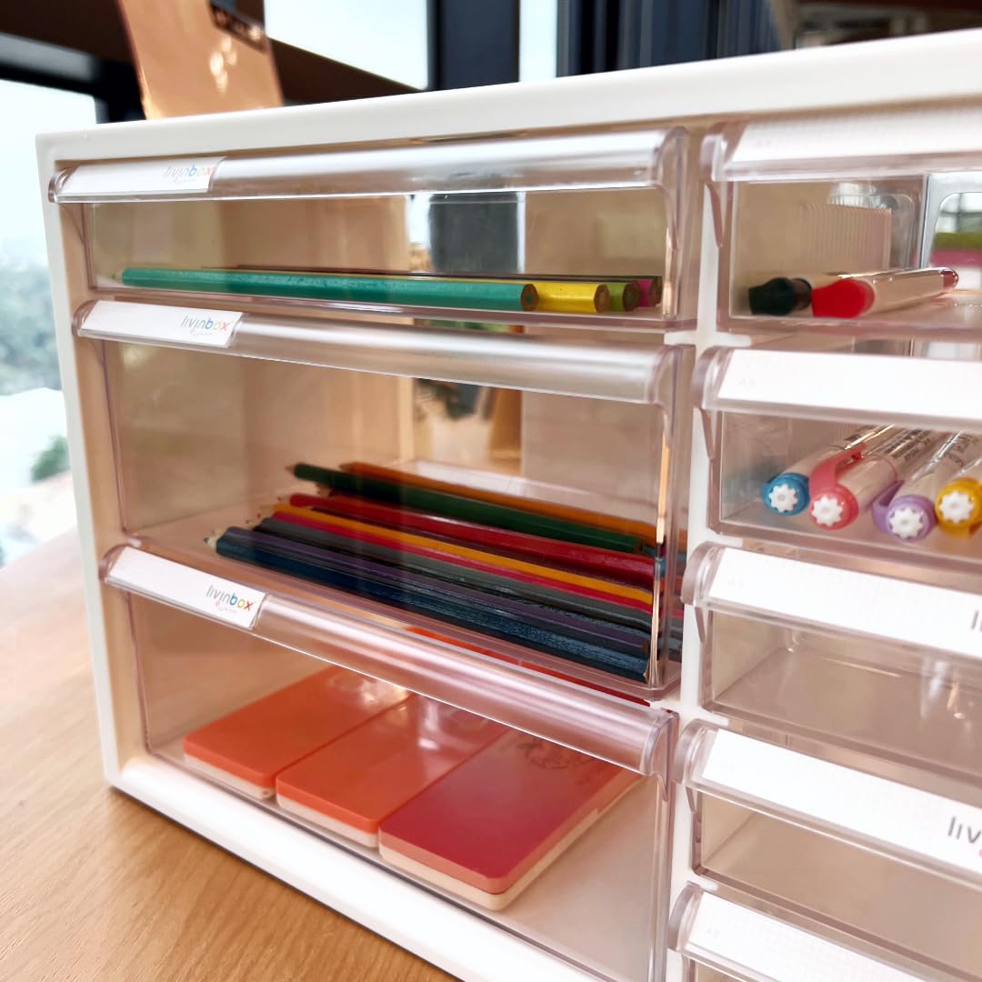13-Drawer Desk Organizer for Accessories and Supplies