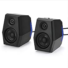 36W PC Gaming Speakers with Bluetooth and RGB Lighting