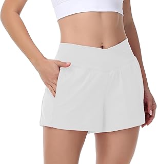 Flowy Women's Athletic Shorts for Workout and Yoga