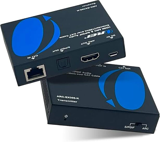 Audio Extender Over Single Cable Up to 300 Ft