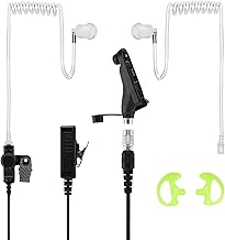 Quick Disconnect Police Lapel Microphone for Radio