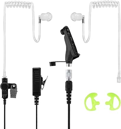 Quick Disconnect Police Lapel Microphone for Radio