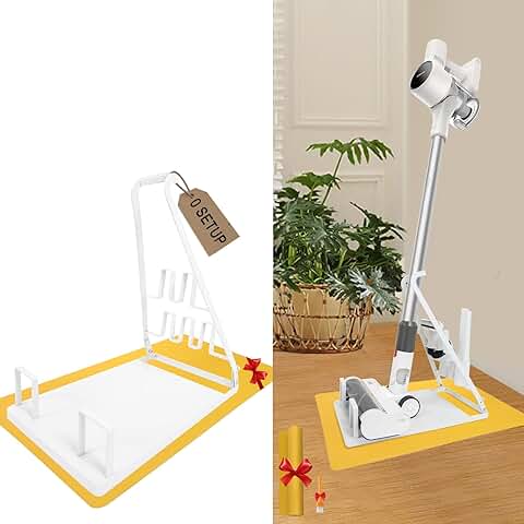 No Installation Universal Metal Storage Stand for Stick Vacuums