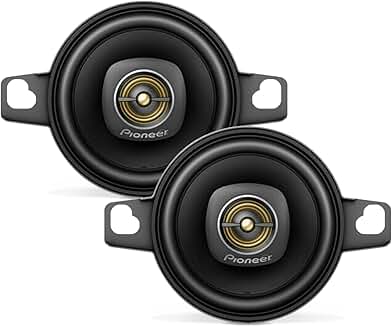 2-Way 2.75-Inch Car Speakers Pair, 600W Max