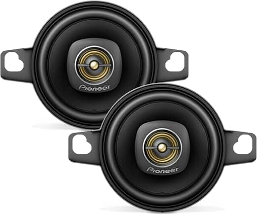 2-Way 2.75-Inch Car Speakers Pair, 600W Max