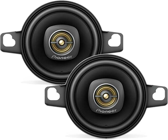 2-Way 2.75-Inch Car Speakers Pair, 600W Max