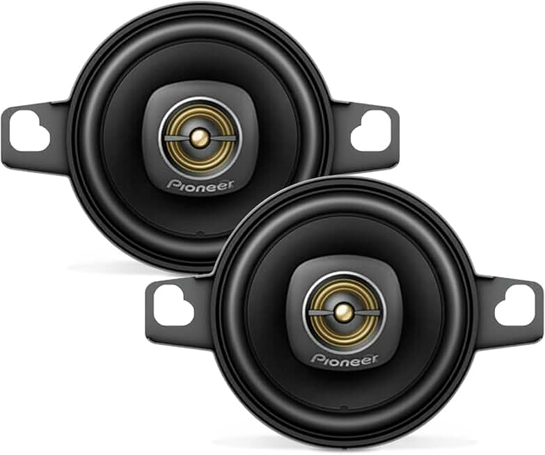 2-Way 2.75-Inch Car Speakers Pair, 600W Max