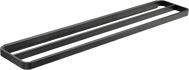 Double Towel Rail for Bathroom Storage and Decor