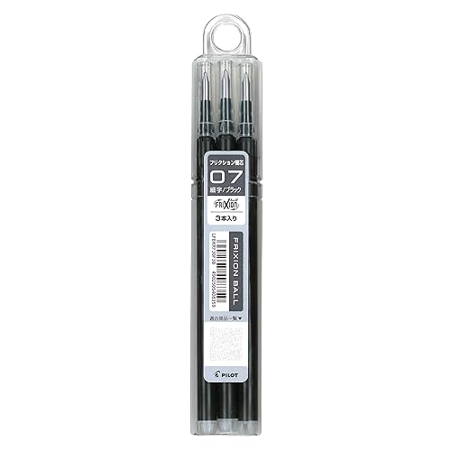 Black 0.7mm Frixion Ball Pen Refill