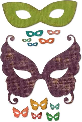 Multicolor Masquerade Die Set