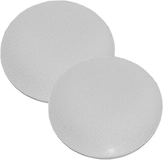 Weather-resistant speaker grill for Control 12C/T and 14C/T, white