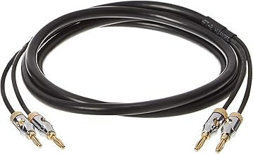 6-foot 16AWG CL2 Rated Banana Plug Speaker Cable