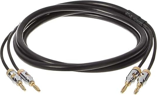 6-foot 16AWG CL2 Rated Banana Plug Speaker Cable