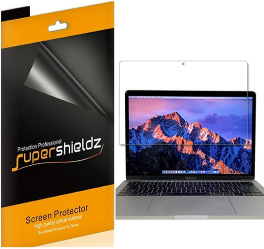 (3 Pack) Designed for MacBook Pro 13 inch (2016-2022 / M1, M2) (A1706, A1708, A1989) Touch Bar Screen Protector, High Definition Clear Shield (PET)