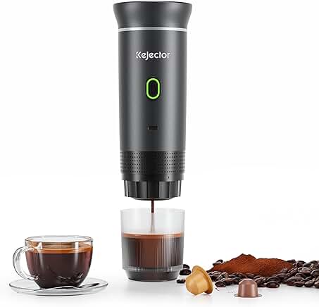 Portable 20 Bar Nano Coffee Maker for Travel and Camping