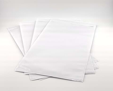 Six Hundred Clear Self-Adhesive Envelopes, 6.5" x 10"