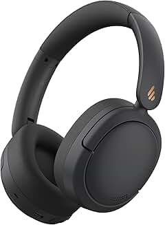 Wireless Over-Ear Headphones with Noise Cancellation and Long Battery