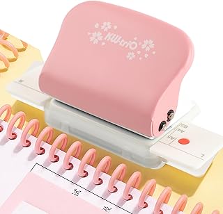 Pink Paper Hole Punch for Crafting and Scrapbooking