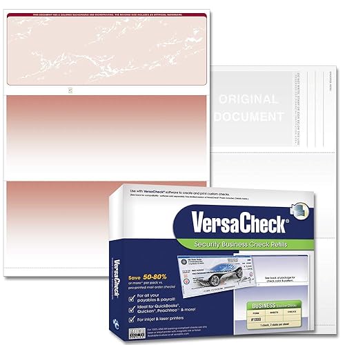 250 Burgundy Business Voucher Checks