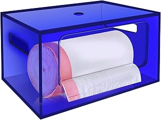 Large Acrylic Trash Bag Holder with Handles