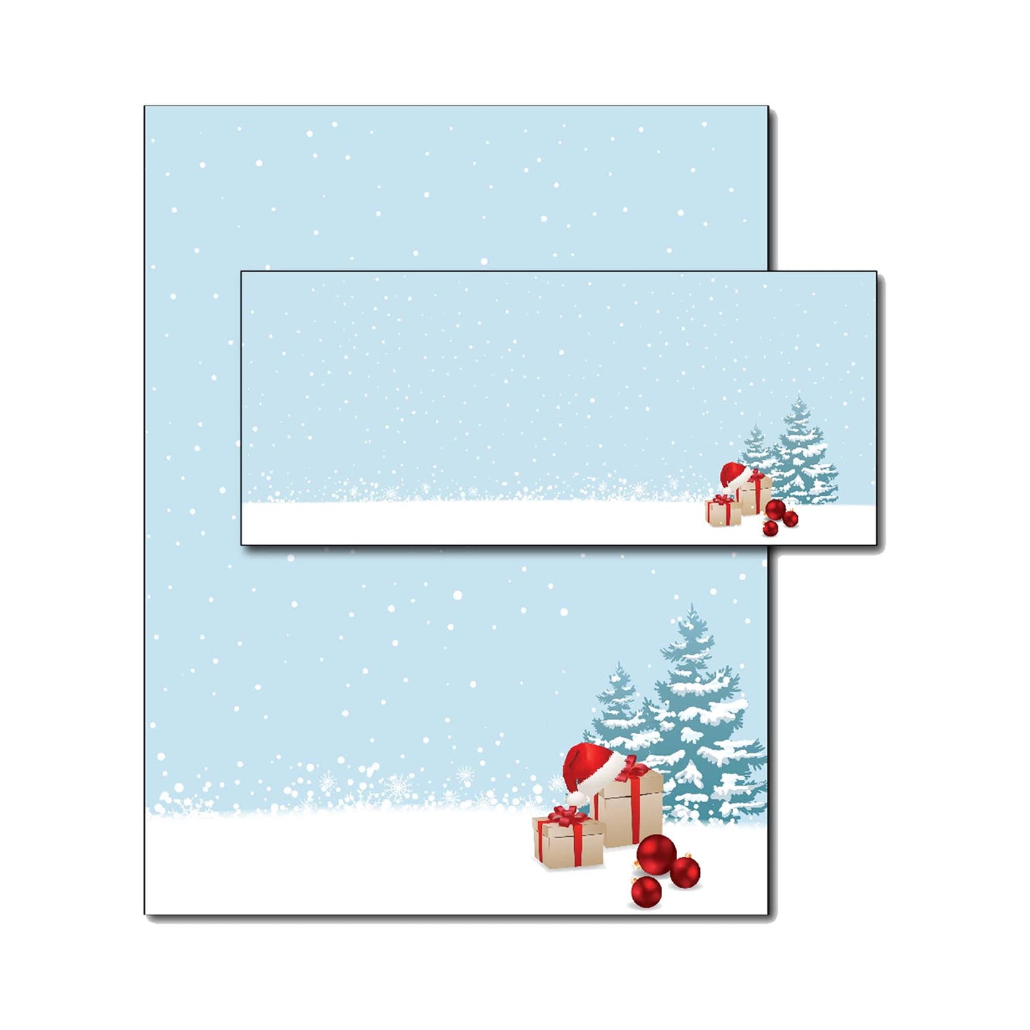 Morning Holiday Paper and Envelope Set, 8.5 x 11