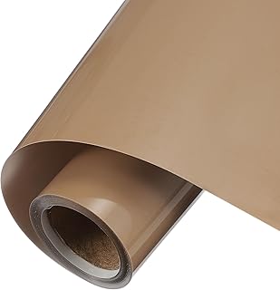 Brown adhesive vinyl roll for decals and crafts