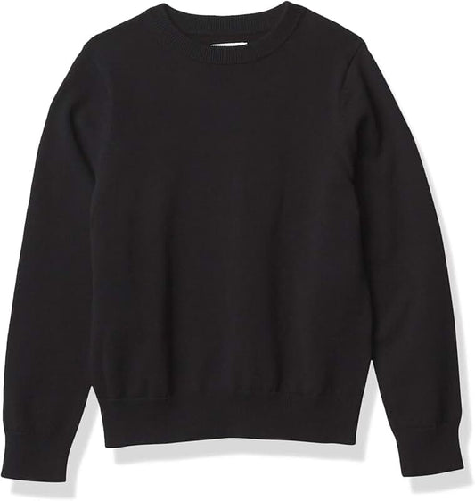 Cotton Crewneck Sweater for Boys and Toddlers
