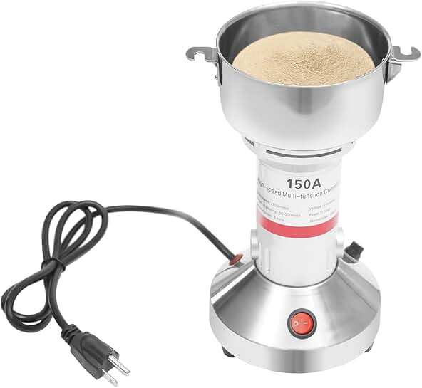 High-Speed Stainless Steel Grain Mill Grinder