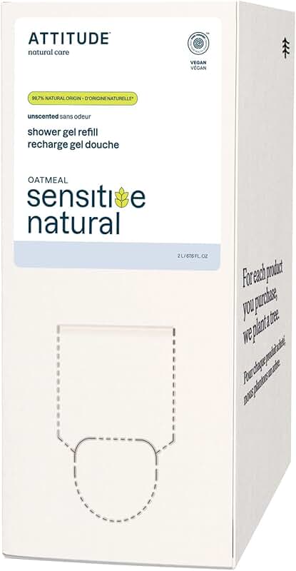 Sensitive Skin Body Wash, Unscented, 67.6 Fl Oz