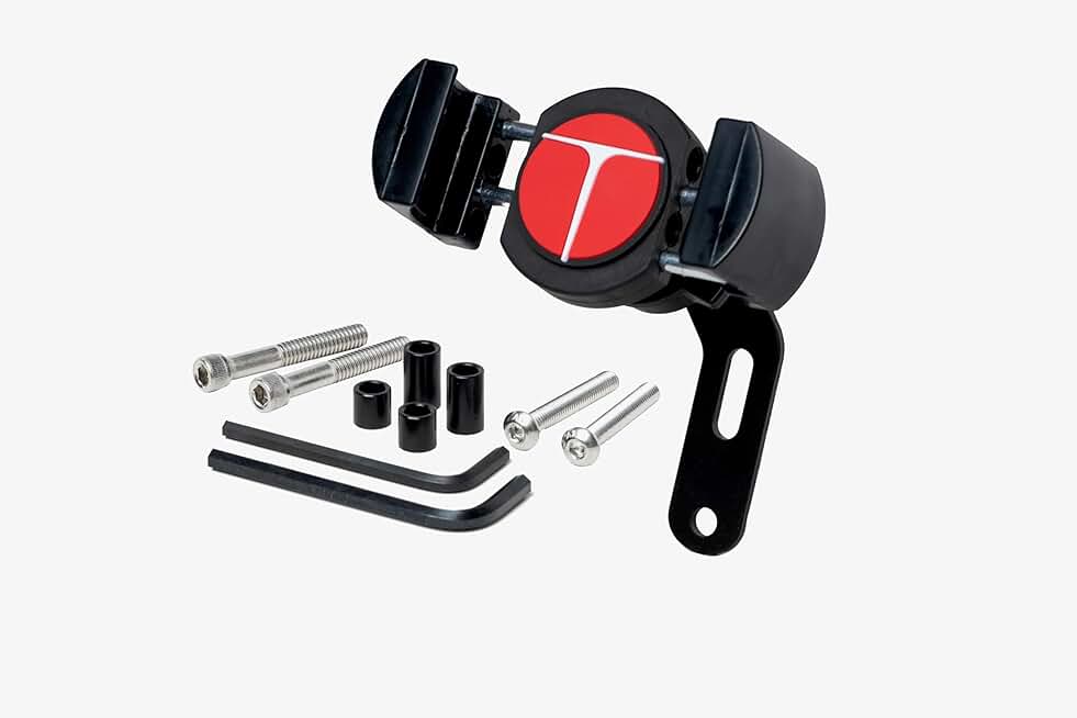 Universal Motorcycle Phone Mount, Adjustable and Strong