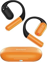 Wireless Bone Conduction Earbuds with Mic and Touch Control