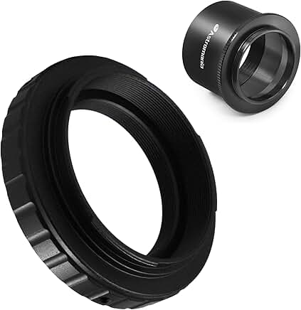 2-inch T-2 Focal Camera Adapter with Metal T-Ring