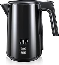1.0L Electric Kettle with 1200W Fast Heating