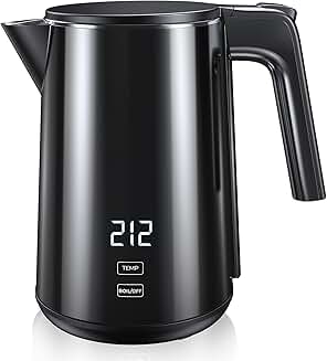 1.0L Electric Kettle with 1200W Fast Heating